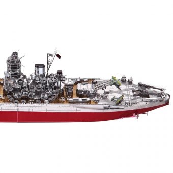 Металлический 3D пазл "Линкор Yamato" CleverTech, 245 элементов