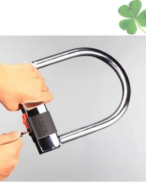 Замок противоугонный для велосипеда, с ключами CleverTech, 20 см
