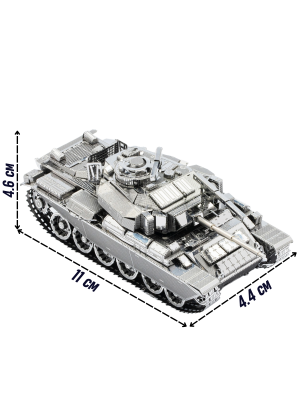 Металлический 3D пазл танк "Centurion AFV" CleverTech, 172 элемента