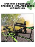 Велокресло детское универсальное CleverTech, до 50 кг, 33х16х39 см