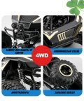 Большой радиоуправляемый краулер CleverTech 4WD, пульт ДУ, 50 см