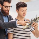 Металлический 3D пазл "Линкор Nagato" CleverTech, 199 элементов