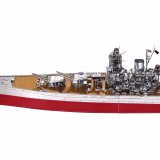 Металлический 3D пазл "Линкор Yamato" CleverTech, 245 элементов