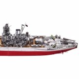 Металлический 3D пазл "Линкор Yamato" CleverTech, 245 элементов