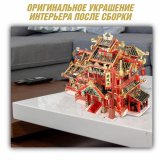 Металлический 3D пазл "Китайский ресторан" CleverTech, 215 элементов