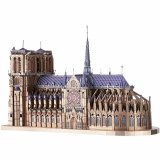 Металлический 3D пазл "Нотр-Дам-де-Пари" CleverTech, 382 элементов