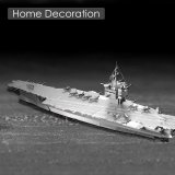 Металлический 3D пазл "Ударный авианосец USS Enterprise (CVN-65)" CleverTech, 130 элементов