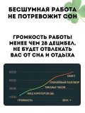 Тихий аквариумный аэратор CleverTech с LCD дисплеем, 8 скоростей