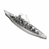 Металлический 3D пазл "Линкор Bismarck (1939)" CleverTech, 207 элементов