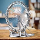 Металлический 3D пазл "Колесо обозрения Лондонский глаз" CleverTech, 141 элемент
