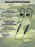 Беспроводные противошумные наушники CleverTech M200T Bluetooth, с защитой от потери