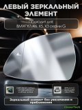 Зеркальный элемент левый с обогревом и слепыми зонами, асферическое BMW Х7 Х6 Х5 Х3 серии G